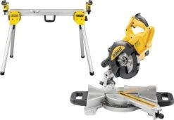DeWalt DWS774SET Afkortzaag Met XPS + DE7033 Onderstel -WerkPro Verkoopwinkel 1200x829 5