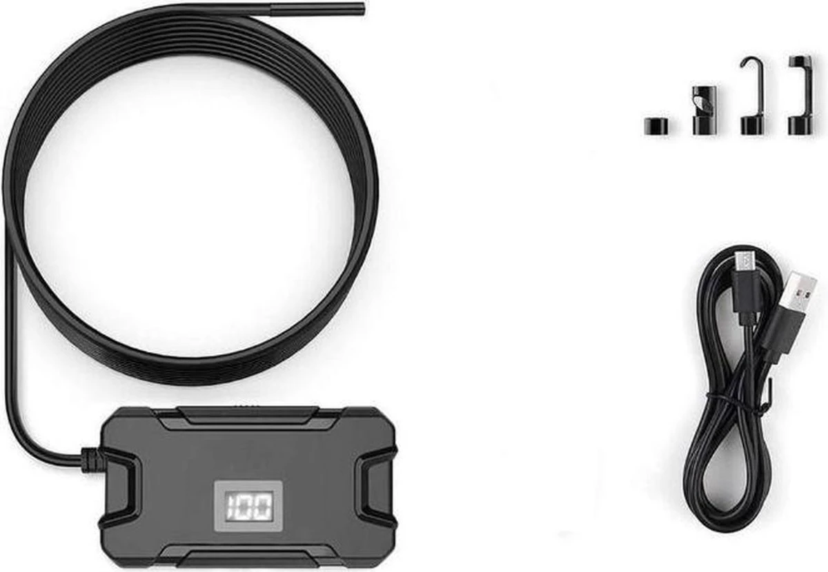 T&D Inspectiecamera 5M - Android/IOS - IP68 Waterdicht - 1080P HD - LED Verlichting - Endoscoop - Inspectie Camera 6 T&D Inspectiecamera 5M - Android/IOS - IP68 Waterdicht - 1080P HD - LED Verlichting - Endoscoop - Inspectie Camera - Afbeelding 4