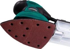 VONROC PS501AC Multischuurmachine – Palmschuurmachine – 130W – Met Stofopvangbox & 6 Stuks Schuurpapier -WerkPro Verkoopwinkel 1200x830 7