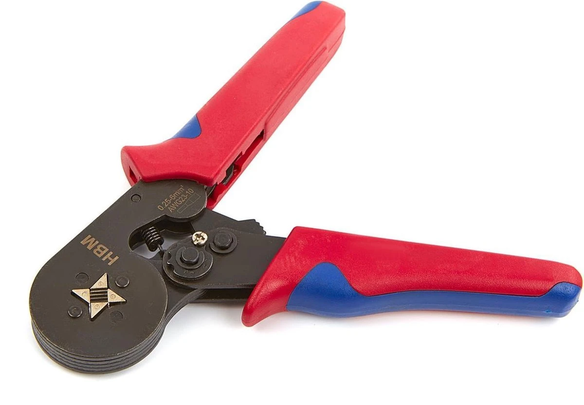 Adereindhulstang Automatische Afstelling 0,25 Mm - 6 Mm 5 Adereindhulstang Automatische Afstelling 0,25 Mm - 6 Mm - Afbeelding 3