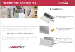 Radiatorfolie | Isolatiefolie | Dubbele Isolatie 3 Mm Dik | 50cm × 400 Cm | Inclusief Dubbelzijdig Tape | Tot 90% Besparing | Achterop De Radiator Aanbrengen -WerkPro Verkoopwinkel 1200x833 11