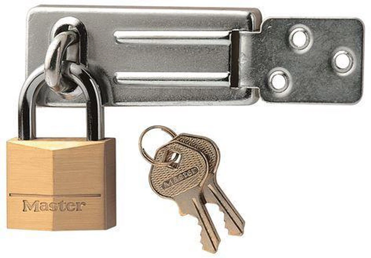 MasterLock Overvalslot + Hangslot - 140703EURD 6 MasterLock Overvalslot + Hangslot - 140703EURD - Afbeelding 4