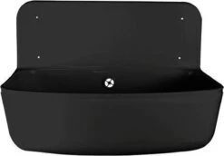 Kunststof Uitstortgootsteen Zwart 490x350 Mm