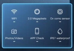 W300 - Endoscoop Camera - Dual Lens - IOS - Android - Inspectiecamera - Voor Smartphone - 1M - Dual Lens 1080P Transmissie -WerkPro Verkoopwinkel 1200x838 14