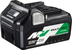 HiKOKI MultiVolt Accu 36 V 2,5 Ah / 18 V 5,0 Ah Li-ion - 371750 -WerkPro Verkoopwinkel 1200x841