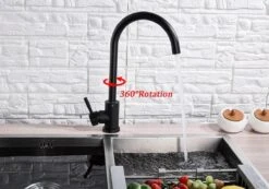 Merkloos Draaibare Keukenkraan Zwart - Mengkraan 10 Merkloos Draaibare Keukenkraan Zwart - Mengkraan -WerkPro Verkoopwinkel 1200x841 5