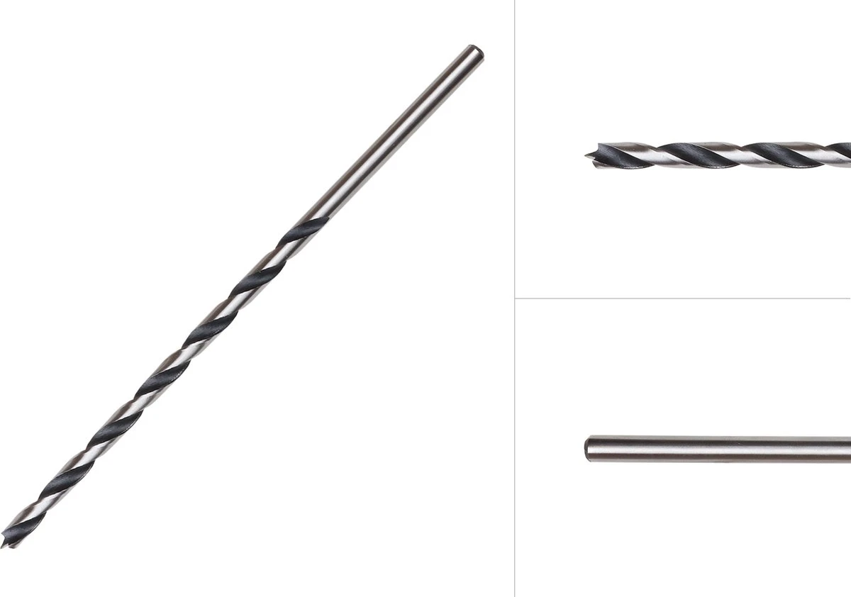 Wovar Lange Houtboor 8 Mm X 250 Mm | Per Stuk 4 Wovar Lange Houtboor 8 Mm X 250 Mm | Per Stuk - Afbeelding 2