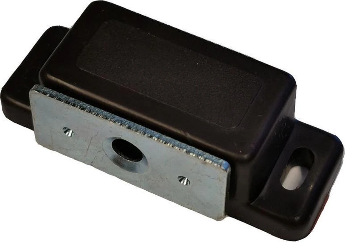Merkloos 2x Stuks Magneetsnapper / Magneetsnappers Met Metalen Sluitplaat - Bruin - Deurstoppers / Deurvastzetters / Magneetbevestiging 4 Merkloos 2x Stuks Magneetsnapper / Magneetsnappers Met Metalen Sluitplaat - Bruin - Deurstoppers / Deurvastzetters / Magneetbevestiging - Afbeelding 2