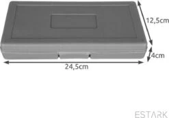 ESTARK® Professionele XL 40-Delige Dopsleutel Set - Met Momentsleutel Ratel & Verlengstuk - Doppenset Doppendoos Torx/Inbus/Hex/Kruiskop/Philips Bit Doppen Set - Ratelset - Met Snelwisselsysteem - 1/4" & 1/2" Inch Doppenset -WerkPro Verkoopwinkel 1200x842 8
