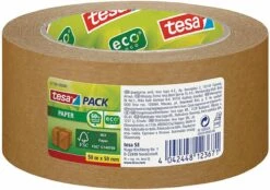 Tesa Verpakkingstape Eco Papier - Bruin - 50mx50mm