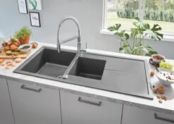 GROHE QuickFix Get 1-gats Keukenkraan Met Professionele Handdouche Chroom -WerkPro Verkoopwinkel 1200x855 7