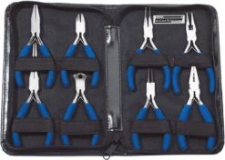 BrÃ¼der Mannesmann Mini-tangenset In Etui (8-dlg)