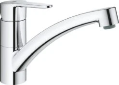 GROHE QuickFix StartEco Keukenmengkraan - Medium Draaibare Uitloop - Chroom - 31685000