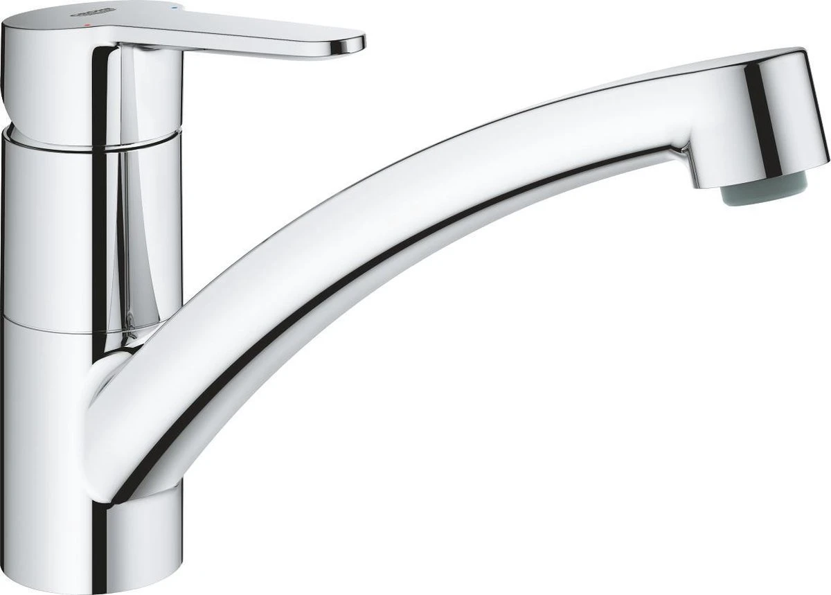 GROHE QuickFix StartEco Keukenmengkraan - Medium Draaibare Uitloop - Chroom - 31685000 3 GROHE QuickFix StartEco Keukenmengkraan - Medium Draaibare Uitloop - Chroom - 31685000