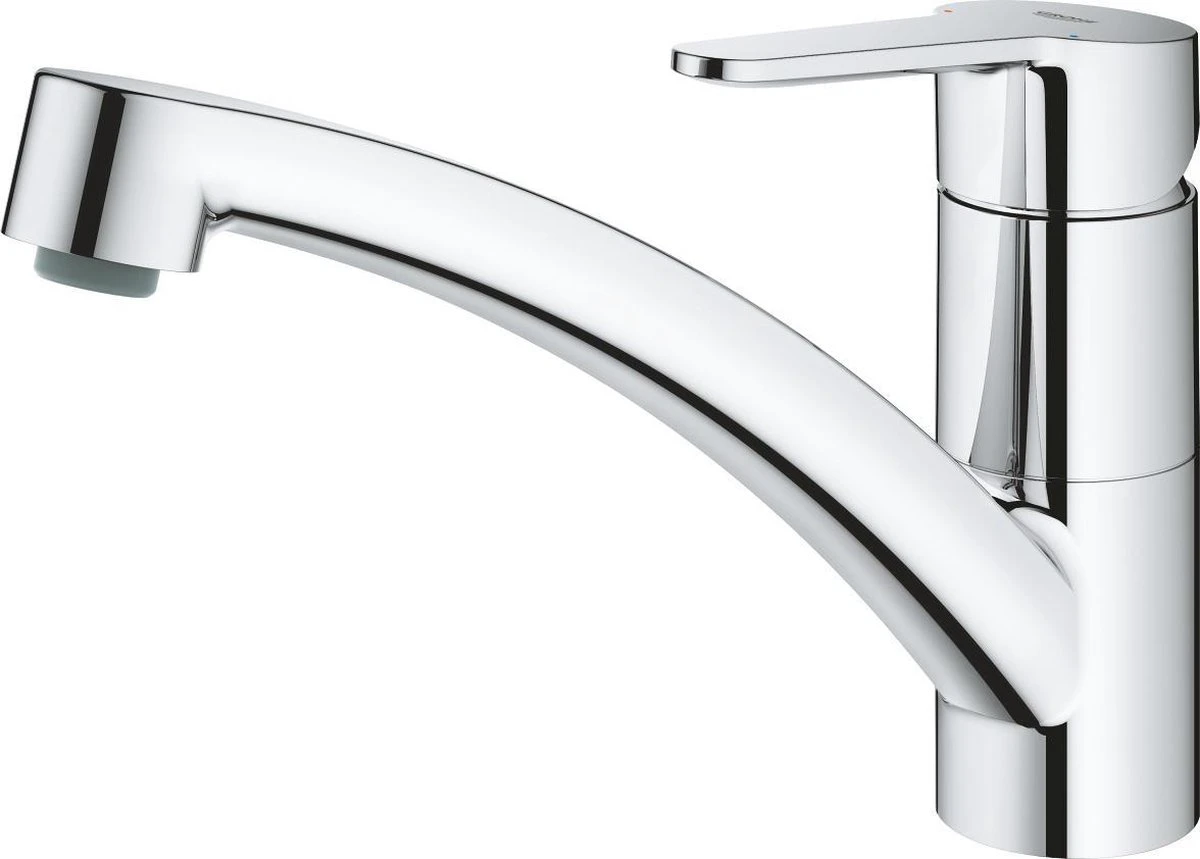 GROHE QuickFix StartEco Keukenmengkraan - Medium Draaibare Uitloop - Chroom - 31685000 4 GROHE QuickFix StartEco Keukenmengkraan - Medium Draaibare Uitloop - Chroom - 31685000 - Afbeelding 2