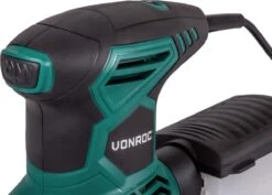 VONROC Excentrische Schuurmachine – 300W - Ø125mm – Met Stofopvangbox & 12 Stuks Schuurpapier 16 VONROC Excentrische Schuurmachine – 300W - Ø125mm – Met Stofopvangbox & 12 Stuks Schuurpapier -WerkPro Verkoopwinkel 1200x860 4