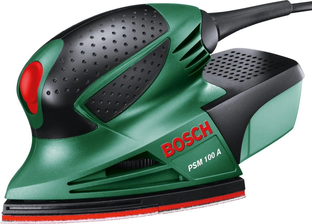 Bosch PSM 100 A Multischuurmachine - Op Snoer - 100 W - Incl. 30 Schuurvellen 4 Bosch PSM 100 A Multischuurmachine - Op Snoer - 100 W - Incl. 30 Schuurvellen - Afbeelding 2