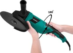 VONROC Haakse Slijper 2400W – 230mm – Soft Start – Draaibare Handgreep – Incl. Extra Handgreep En 3m Rubberen Kabel -WerkPro Verkoopwinkel 1200x872 1