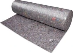 Stucloper Vilt, Vloerbescherming 10 Meter X 1 Meter Breed - GRIJS