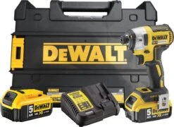 DeWalt DCF887P2-QW Accu-slagschroevendraaier 2x 5.0Ah Accu