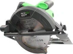Profeco Cirkelzaag 1300W - Ø185mm - Handcirkelzaag Elektrisch - Met Parallelgeleider - Incl. 24T Zaagblad -WerkPro Verkoopwinkel 1200x882 2