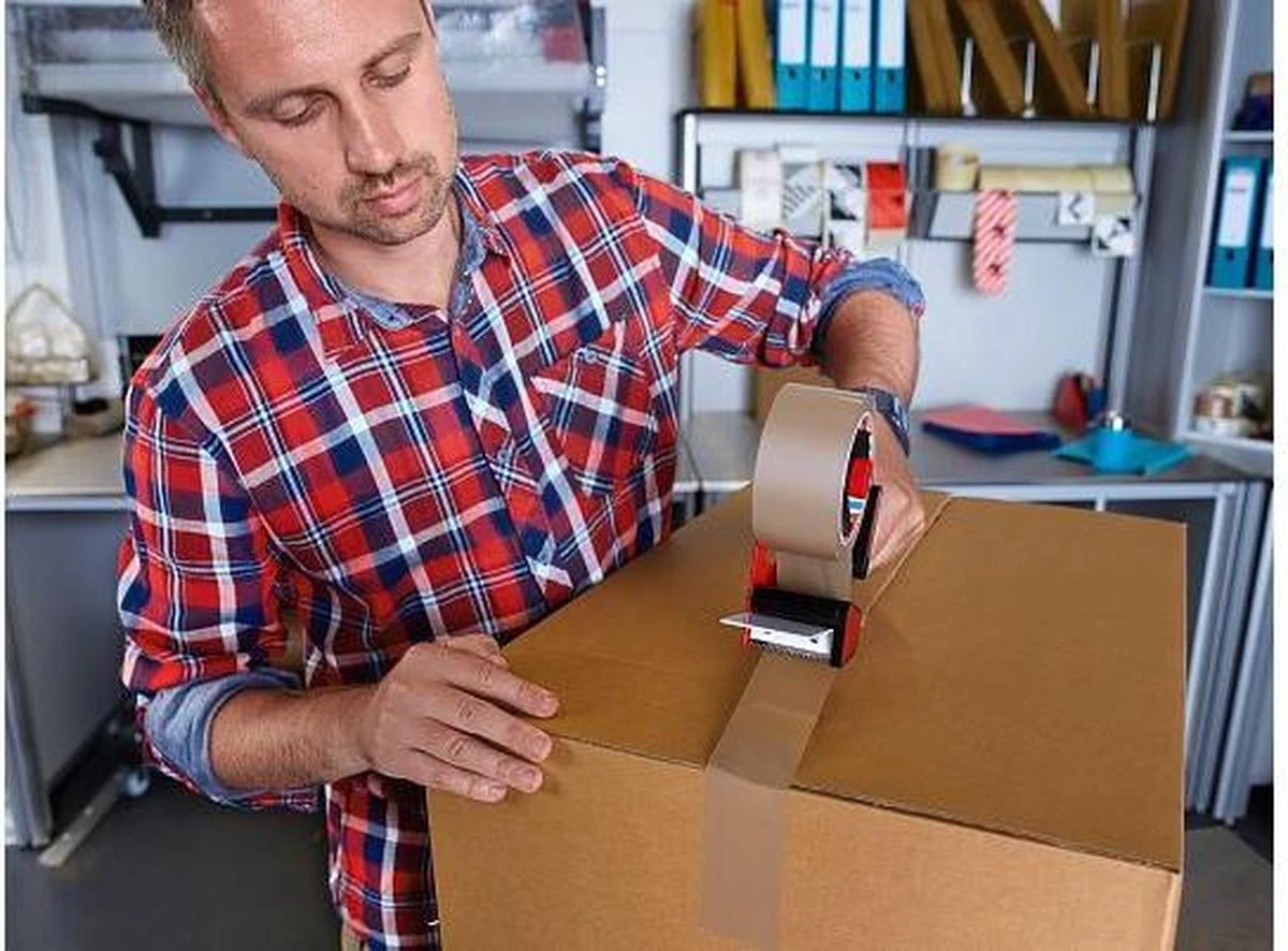 VERPAKKINGSTAPE TESA 64014 50MMX66M BRUIN 6 STUKs - 6 Rollen Verpakkingstape Bruin 50 Mm X 66 Meter - Handig En Knutselen - VERPAKKINGSTAPE TESA 64014 50MMX66M BRUIN 6 STUKs 9 VERPAKKINGSTAPE TESA 64014 50MMX66M BRUIN 6 STUKs - 6 Rollen Verpakkingstape Bruin 50 Mm X 66 Meter - Handig En Knutselen - VERPAKKINGSTAPE TESA 64014 50MMX66M BRUIN 6 STUKs - Afbeelding 7