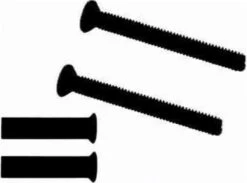 Merkloos Deurbeslag Voor Toilet/Badkamer - Met Deurkruk - Aluminium - Zwart - Complete Set - NIEUW Model -WerkPro Verkoopwinkel 1200x887 1