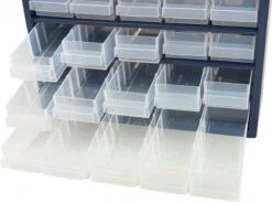 Raaco - Metalen Ladekast - 60 Lades - Incl. 10 Tussenschotten -WerkPro Verkoopwinkel 1200x887 12