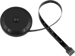 1.5 Mtr Uitrolbaar Meetlint - Rolmaat - Lintmeter - Kleermaker Meetlint - Rolmeter - Sport Lint - Meet Rol - Omtrekmeter - Kleding Meetband