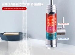 Merkloos Warmwaterkraan - 220V - Met Display - Kokendwaterkraan - Warmwaterkraan Electrisch - Snel Warm Water - Heet Water Dispenser - Kokend Water Kraan - Elektrische Kraan -WerkPro Verkoopwinkel 1200x890 8