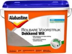 Alabastine Rolbare Voorstrijk Sneldrogend - Dekkend Wit - 5 Liter -WerkPro Verkoopwinkel 1200x898 31