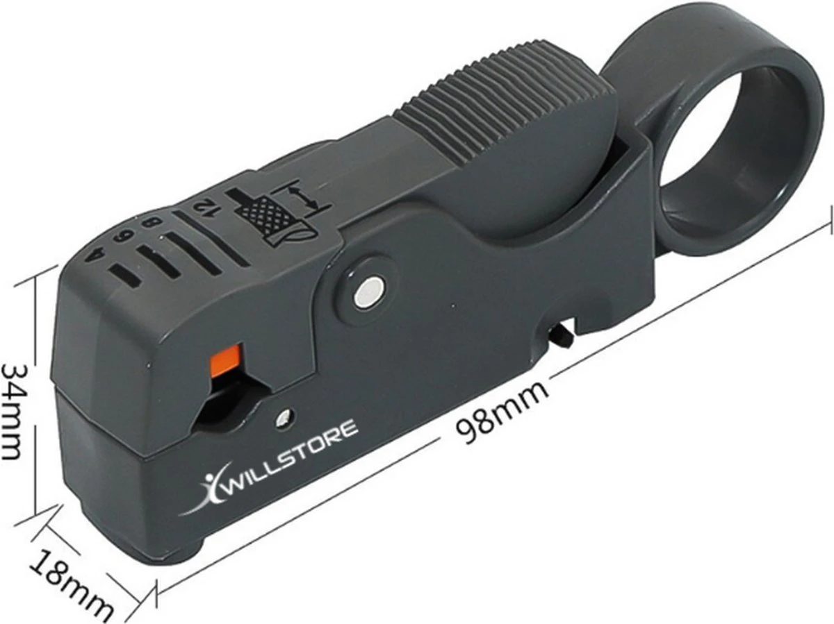 Automatische Striptang - Draadstrippen - Afstriptang - Kabelstripper 6 Automatische Striptang - Draadstrippen - Afstriptang - Kabelstripper - Afbeelding 4