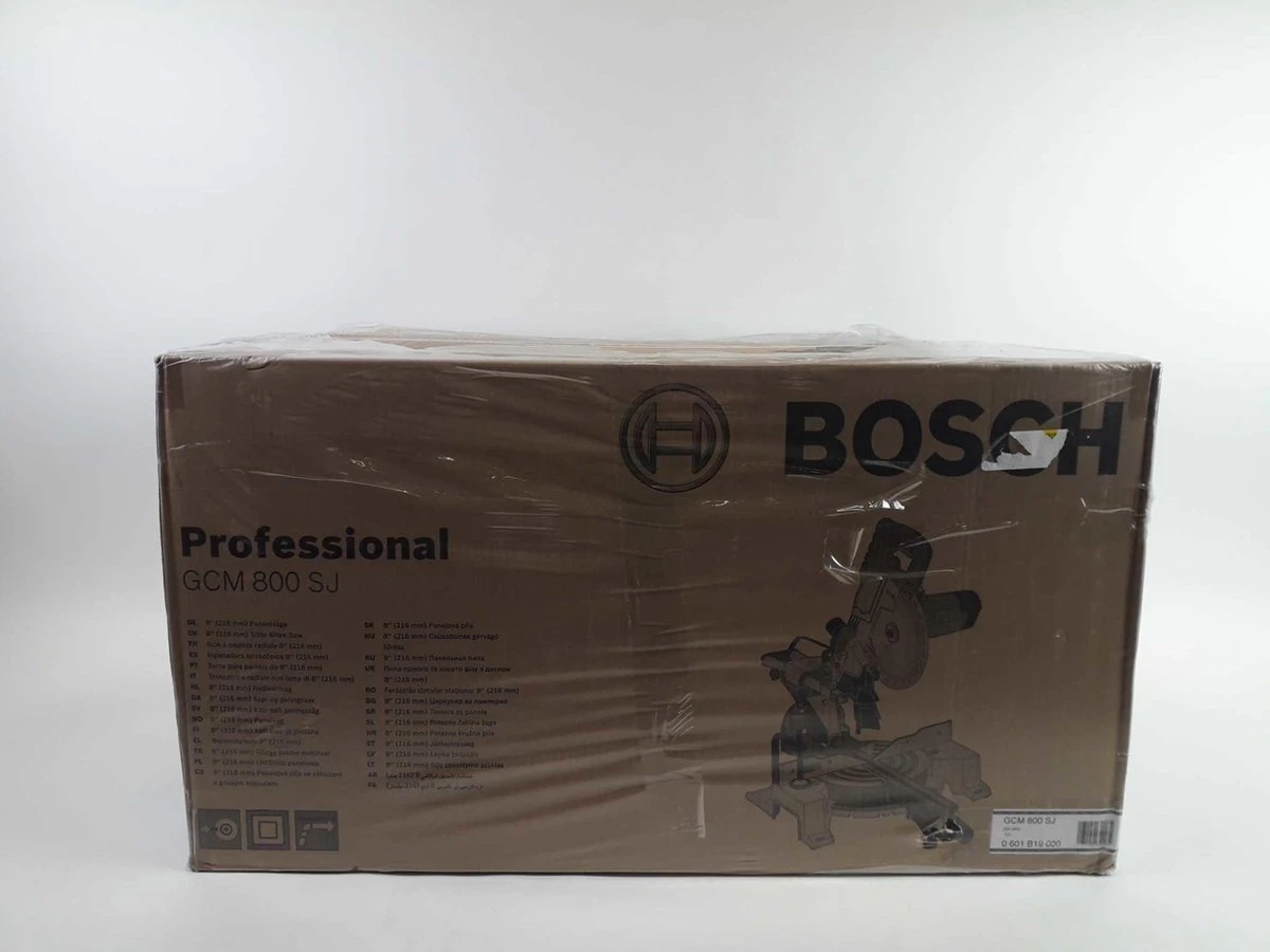 Bosch Professional GCM 800 SJ Afkortzaag - 1400 W - Ø 216 Mm 4 Bosch Professional GCM 800 SJ Afkortzaag - 1400 W - Ø 216 Mm - Afbeelding 2