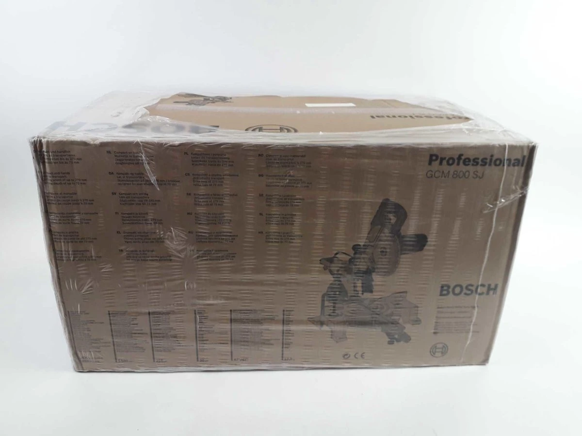 Bosch Professional GCM 800 SJ Afkortzaag - 1400 W - Ø 216 Mm 6 Bosch Professional GCM 800 SJ Afkortzaag - 1400 W - Ø 216 Mm - Afbeelding 4