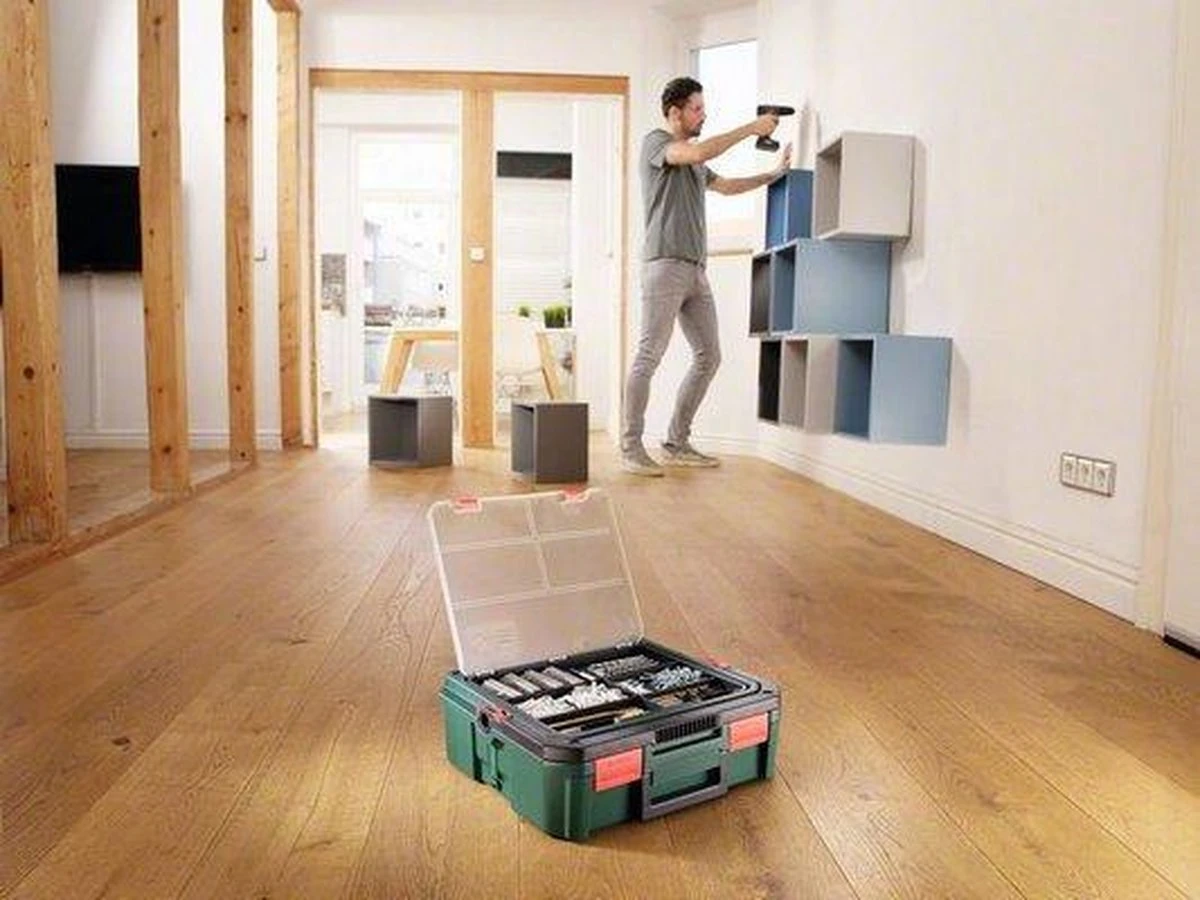 Bosch Uneo Maxx Accuboorhamer - Met 2 Accu’s, Oplader, 19 Boren/schroeven En Kunststof Koffer 5 Bosch Uneo Maxx Accuboorhamer - Met 2 Accu’s, Oplader, 19 Boren/schroeven En Kunststof Koffer - Afbeelding 3