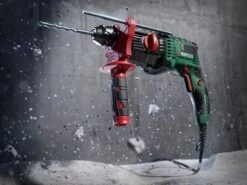 PARKSIDE Boor- En Breekhamer - Ideaal Voor Krachtig Boren, Klopboren, Betonboren En Beitelen - Toerental: 0-1650 Tpm - Slagenergie: 1,2 Joule - Slagfrequentie: 0-7500 Spm - Boordiameter: Max. 24 Mm (hout) | 19 Mm (beton/steen) | 13 Mm (metaal) - 800W -WerkPro Verkoopwinkel 1200x900 168