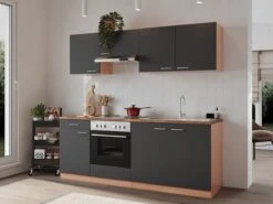 Goedkope Keuken 210 Cm - Complete Keuken Met Apparatuur Gerda - Beuken/Grijs - Elektrische Kookplaat - Afzuigkap - Oven - Spoelbak 14 Goedkope Keuken 210 Cm - Complete Keuken Met Apparatuur Gerda - Beuken/Grijs - Elektrische Kookplaat - Afzuigkap - Oven - Spoelbak -WerkPro Verkoopwinkel 1200x900 217