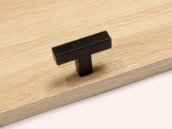 Merkloos Meubelknop Zwart Vierkant 50 Mm - Handknop - Ladeknop - Deurknop -WerkPro Verkoopwinkel 1200x900 230