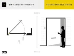 Nemef 91/11 - Opleg Deurslot - Voor Buiten - En Binnendeuren - Doornmaat 70mm - Met Sluitplaat - Met 2 Sleutels -WerkPro Verkoopwinkel 1200x900 320