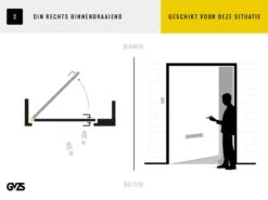 Lips - Veiligheidsoplegslot Met Losse Buitencilinder - 1754 50 Mm - Dr. 2 / Din Rechts -WerkPro Verkoopwinkel 1200x900 321