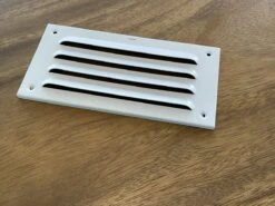 TQ4U Ventilatierooster - Schoepenrooster - Muurrooster - 180 X 90 Mm - Aluminium - Wit Gelakt -WerkPro Verkoopwinkel 1200x900 341
