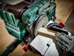 PARKSIDE Band- En Schijfschuurmachine 370 W - Aansluiting Voor Externe Stofafzuiging -WerkPro Verkoopwinkel 1200x900 48