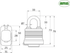 AMIG Hangslot Met Sleutel Ø7mm - Weerbestandig Voor Buiten - Outdoor -WerkPro Verkoopwinkel 1200x904 9