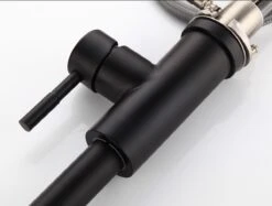 Merkloos Vision Zwarte Uittrekbare Keukenkraan RVS | Boog Vormig | Keukenkraan Zwart | Mengkraan | Badkamer Kraan -WerkPro Verkoopwinkel 1200x907 10