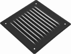 3BMT Ventilatierooster Vierkant - Zwart - Schoepenrooster - RVS - 16,5 X 16,5 Cm Buitenzijde -WerkPro Verkoopwinkel 1200x908 13