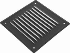 3BMT Ventilatierooster Vierkant - Grijs - Schoepenrooster - RVS - 16,5 X 16,5 Cm Buitenzijde -WerkPro Verkoopwinkel 1200x908 15