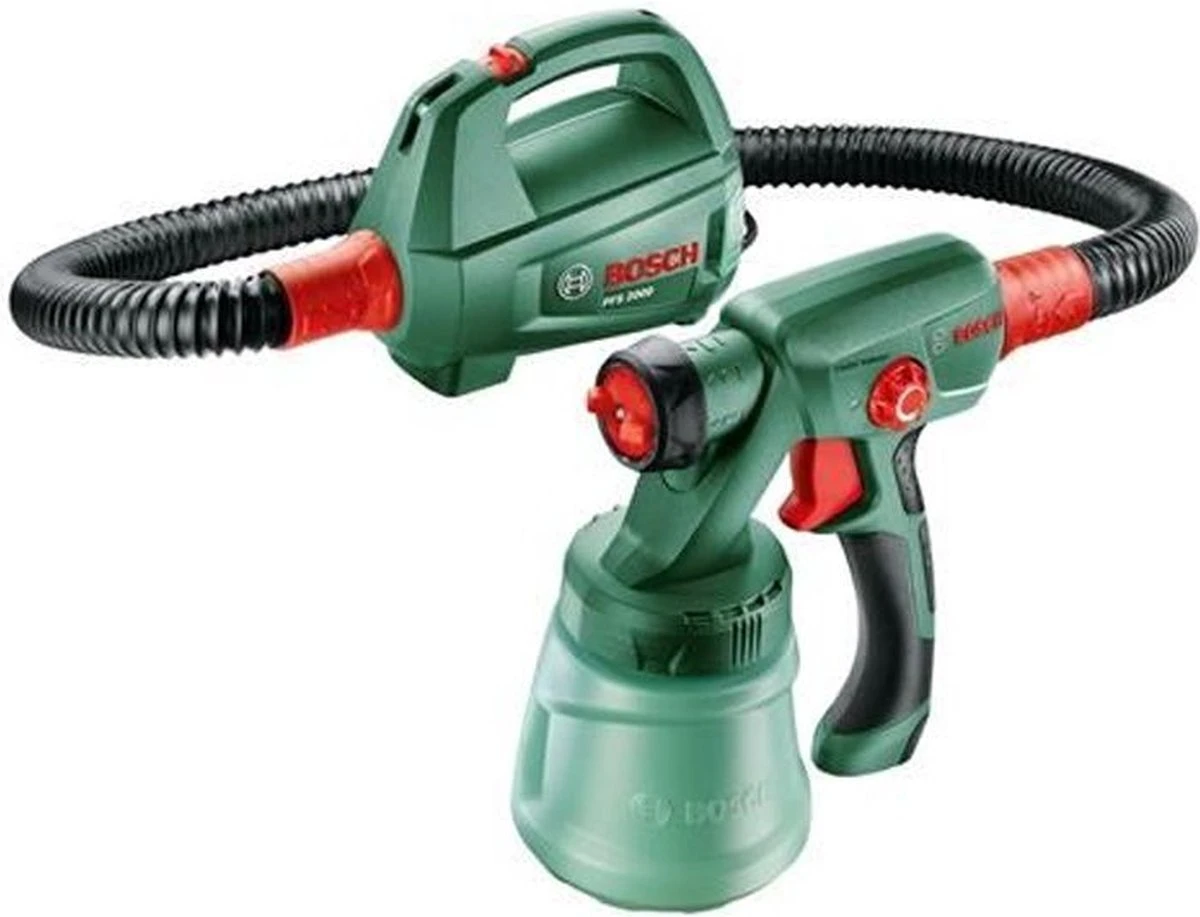 Bosch PFS 2000 Verfspuit - Op Snoer - 440 W 11 Bosch PFS 2000 Verfspuit - Op Snoer - 440 W - Afbeelding 9