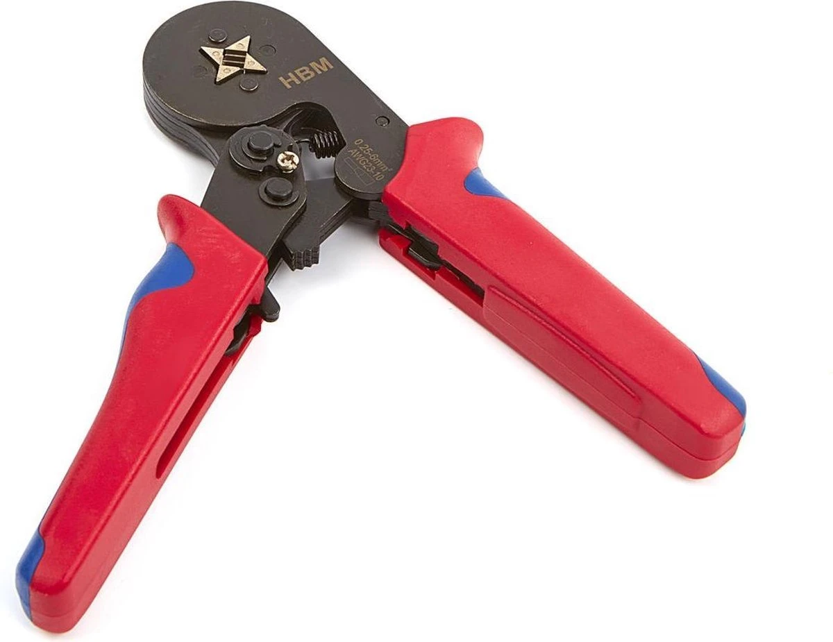 Adereindhulstang Automatische Afstelling 0,25 Mm - 6 Mm 4 Adereindhulstang Automatische Afstelling 0,25 Mm - 6 Mm - Afbeelding 2