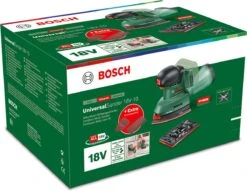 Bosch UniversalSander 18V-10 Accu Multischuurmachine - Incl. Rechthoekige Schuurvoet En 2 Schuurbladen - Zonder 18V Accu En Lader -WerkPro Verkoopwinkel 1200x929 3