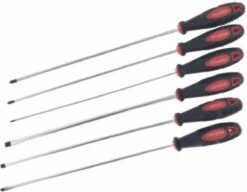 Hofftech Schroevendraaier Set - 6 Delig - Lang - Plat + Kruiskop -WerkPro Verkoopwinkel 1200x933 6